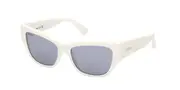 Max Mara MM0041 21C Women’s Sunglasses White Size 56