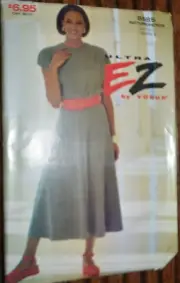 Vogue 8685 Pattern Misses Dress Sz 20 22 24 Uncut