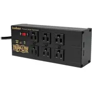 Tripp Lite Isobar Surge Protector Power Strip 6 Outlet 2 USB Charging Ports 10ft
