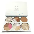 OFRA Cosmetics BNIB 6 Full Size Highlighter Blush Bronzer On The Glow Palette