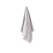 ESPRIT Isle 800 GSM Cotton Textured Absorbent Bath/Shower Floor Mat Silver