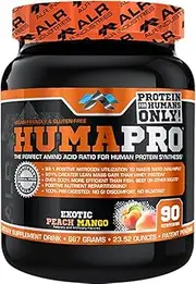 ALR Industries Humapro, Protein Matrix Formulated for Humans, Waste Less. Gain Lean Muscle, Exotic Peach Mango