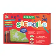 Buddy & Barney 3y+ Big Box Of Stencils Art/Craft Drawing For All Kids/Children