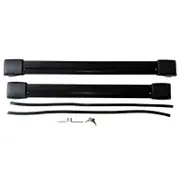 Black Aluminium Alloy Lockable Roof Rack Cross Bar Fit For Subaru Crosstrek 2023-2024
