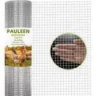 PAULEEN 1/2inch Hardware Cloth 24inx50ft 19 Gauge, Hot Dipped Galvanized Afte...