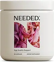 Egg Quality Support - Optimally Formulated Antioxidants Supplement to Support Egg Quality - Fertility Support - Vegan - Fertility Supplement for Women - 60 Capsules - 30 Day Supply