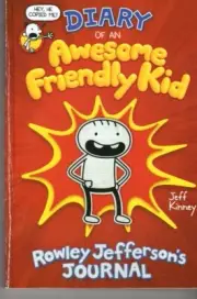 Diary of an Awesome Friendly Kid by Jeff Kinney ISBN 978-14197-4035-0