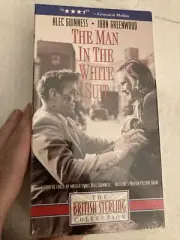 NEW VHS THE MAN IN THE WHITE SUIT Alec Guinness Joan Greenwood Cecil Parker NOS