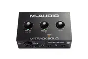 M-Audio M-Track Solo 48-KHz USB Audio Interface 2-Channel Recording For PC Mac