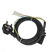 Power Cable Copper Cord Three Core Power Cord Plug for Midea Microwave Oven