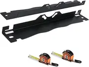 PTYBNHC 2 Pcs Car Alignment Tool Kit with Measuring Tapes and Hanging Holes, Front End Toe Plates Wheel Alignment Tool for Car Truck SUV