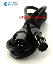 6ft XLR Microphone Mic Cable HQ Extension Amplified Powered Speaker Wire VWLTW