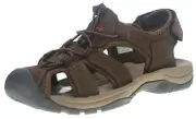 Northside 214789M Men's Leather Upper Trinidad Closed Toe Sandal