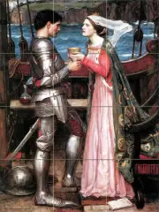 Art Waterhouse Ceramic Mural Backsplash Bath Decor Tile 476