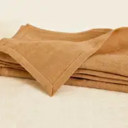 Iced Coffee - 100% French Flax Linen Napkins