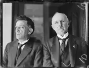 Mr A.W. Lacey and Mr Crouch, New South Wales, 1930 Australia Old Photo