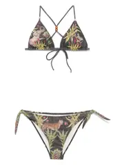 [Pin Up] Pin Up-Bikini Triangolo Stampa Safari-Donna 46 IT