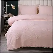 3-Piece Queen Quilt Sets with 2 Pillow Shams Soft Cotton Lightweight Ginkgo Leaves Pattern Reversible Bedspread Coverlet, Bedding Set All Season Quilts (Color : Beige, Size : 250x230cm-50x70cm x2)
