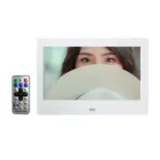 7Inch HD LED Digital Photo Frame Clock Calendar Video Player Support USB/MMC/SD/