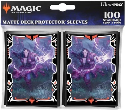 MTG RETURN TO TARKIR 100CT DECK PROTECTOR SLEEVES - MARDU COMMANDER