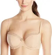 Cleo by Panache NUDE Juna Padded Balconnet Underwire Bra, US 38DD/E, UK 38DD