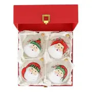VIETRI OLD ST.NICK SET OF 4 ASSORTED ORNAMENTS OSN-2701S-GB.NEW IN BOX