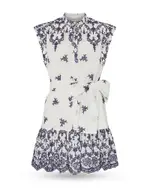Milly Neelie Floating Petals Eyelet Dress