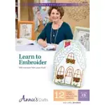 LEARN TO EMBROIDER: WITH INSTRUCTOR PEARL LOUISE KRUSH