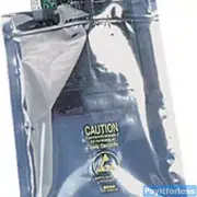 4" x 6" 2.8 Mil Anti Static Shielding ESD Reclosable Zip Lock Poly Bags 500 Pc
