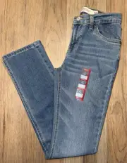 NWT Youth Levi's 511 Slim Fit Adjustable Waist Jeans Size 14 Regular 27" x 29"