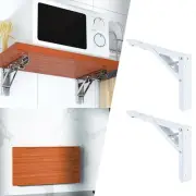 Bracket Tripod Two-fold Three-fold Spring Bracket Shelf Bracket Bookshelf Microw