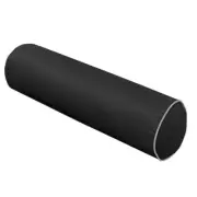Contrast Pipe Trim Medium 24x6 Bolster Pillow Cushion Insert Slip Cover AD003