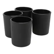 GGP 40 Pack Black Matt Tealight Candle Holder 6.5Cm Festival Decor Wedding Propose Parties Holiday And Home Decor