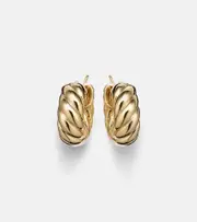 [David Yurman] David Yurman 18kt gold hoop earrings One Size gold
