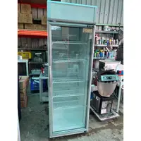 在飛比找蝦皮購物優惠-瑞興單門冷藏透明冰箱110v 407公升 $9000 尺寸：