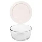 Pyrex Simply Store 7200 2-Cup Glass Storage Bowl with 7200-PC 2-Cup Nouveau Pin