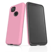 For Google Pixel 4a Case Armour Protective Cover Pink