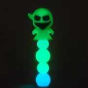 Disney Doorables Beaded Pen Glow In The Dark Nightmare Before Christmas Oogie