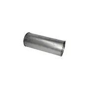 Redback Universal Muffler - 6" Round 20" Long 2 1/2" C/C Megaflow No Spigots