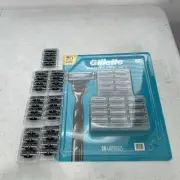 Gillette Mach 3 Razor Blade Refill Cartridges 48 Total