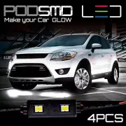 Neon LED Under Car Rock Lights White Accent Underbody Glow for Subaru Forester