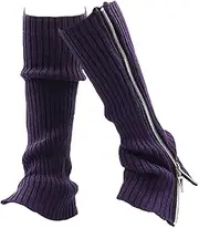 [Generic] Letter J Christmas Stocking Autumn And Winter Pile Up Socks Knitted Leg Sleeves Zippered Boots And Socks Stock Speakers