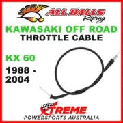 ALL BALLS 45-1204 MX KAWASAKI THROTTLE CABLE KX60 KX 60 60cc 1988-2004 DIRT BIKE