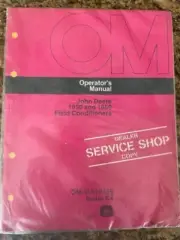 John Deere~1850 & 1860 Field Conditioners~Tractor Implement~Operator's Manual