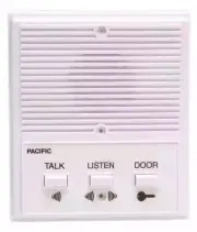 Pacific Electronics Single Entrance Intercom System 4-Wire