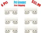 Ceramic Replacement Cutter Fits Most Andis Oster Wahl AG/A5 Clipper Blades 6Pcs