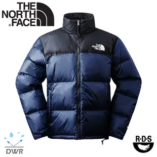 【The North Face 男 ICON 700FP防潑水鵝絨保暖外套(美版) 《海軍藍/黑》】3C8D/羽絨外套