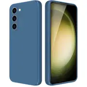 MCC For Samsung Galaxy S23+ Plus 5G Soft Liquid Silicone Shockproof Case Cover S916 [Dark Blue]