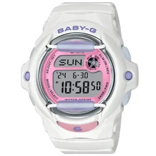 【CASIO 卡西歐】BABY-G 夏日海灘 休閒數位 三款色系可選(BG-169PB-2/BG-169PB-4/BG-169PB-7)