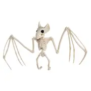 Halloween Skeleton Bat Plastic Decoration
